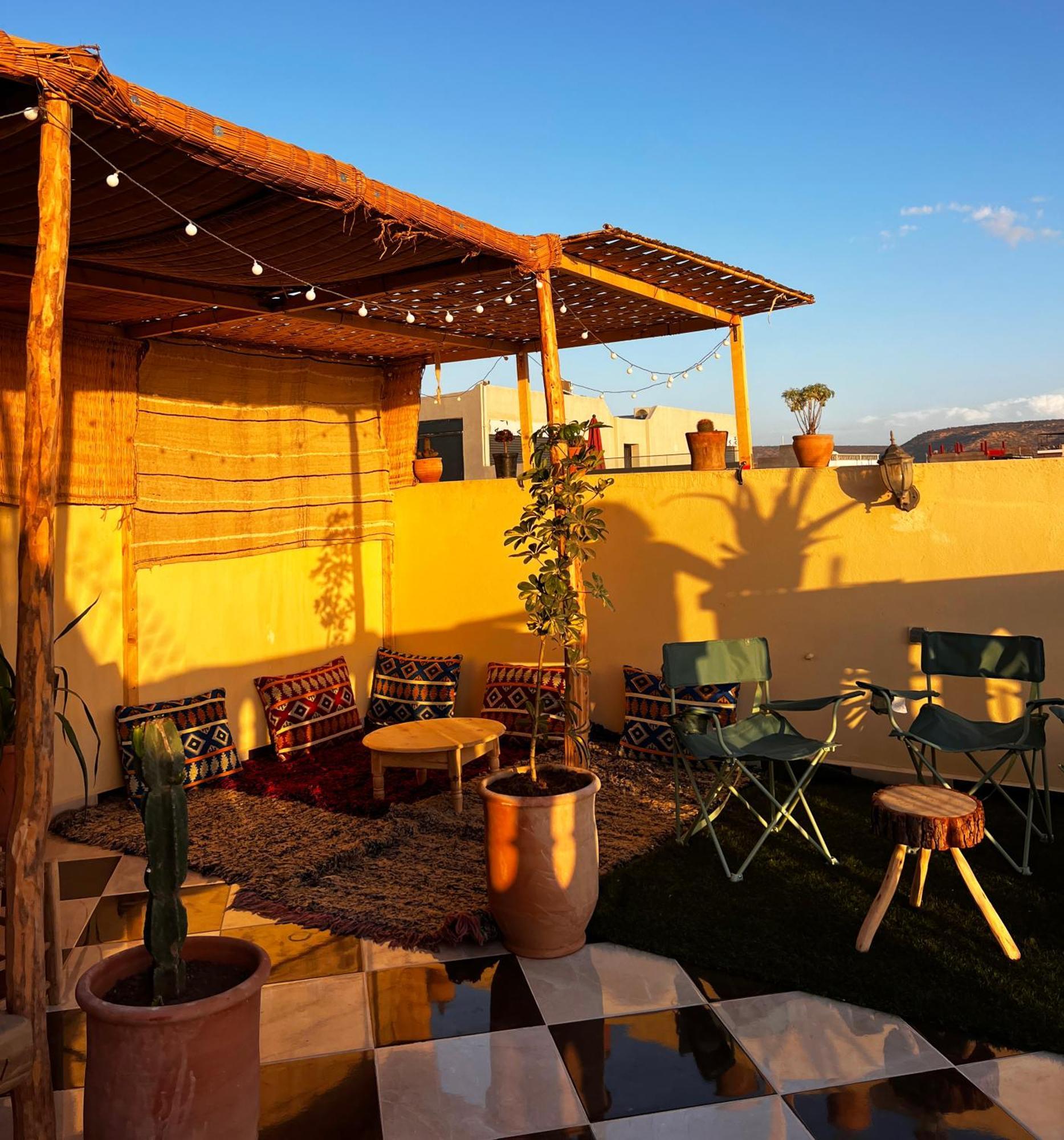 Mamo Surf Morocco Vandrarhem Tamraght Exteriör bild